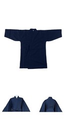 IAIDO narrow SLEEVE Navy blue GI small sleeves Tetron jacket japanese kimono top