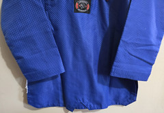 Adult VISION Taekwondo Gi Uniform Size 4/180, Blue – Master Yoo Patches, Korea