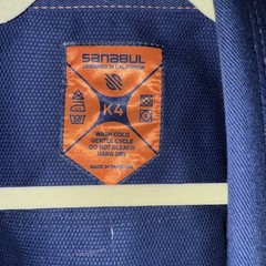 Sanabul K4 Youth Kimono Top / Gi Top Navy / Orange New With Tags Free Shipping