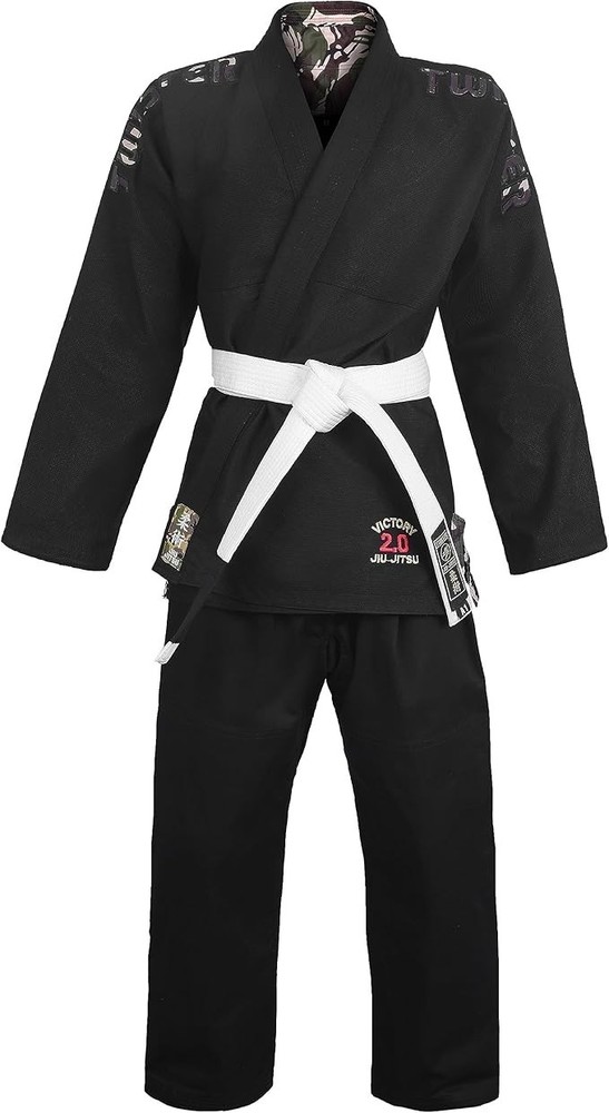 Twister Victory Brazilian Jiu Jitsu Gi I Camo BJJ Kimono w/ White Belt Sz A1 NWT