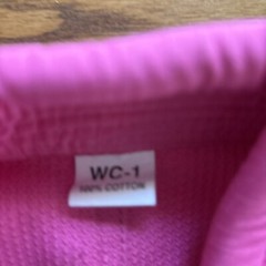 Jujitsu Child Size 1 Pink Uniform