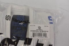 Sanabul Essentials V2 Ultra Light Jiu Jitsu Gi White A0 Preshrunk Top & Pants