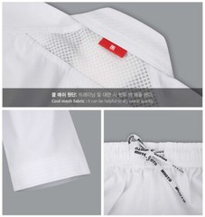 MOOTO EXTERA S6 Uniform (with White V NECK) WT (World Taekwondo) Fighter Dobok