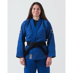 New Women’s Jiu Jitsu Gi Kimono Pants 2 pc blue jacket martial arts white belt