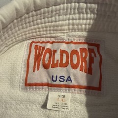 Woldorf Jiu Jitsu Brazilian GI Size 5 A3 Top Pants And Belt