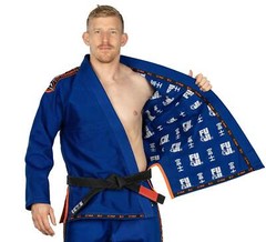 Fuji Sports Kassen 3.0 Mens IBJJF Brazilian Jiu Jitsu Gi JiuJitsu BJJ – Blue