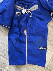 Tatami Fightwear BJJ Gi Youth M1 Blue 100% Cotton Brazilian Jiu Jitsu Kimono Set