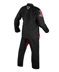 Raven Fightwear Men’s Thor Nordic Brazilian Jiu Jitsu Premium BJJ Gi Black
