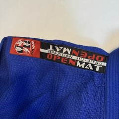 OpenMat Brazilian Jiu Jitsu Pro Gi A5 Blue BJJ Kimono Jacket Adult Heavyweight