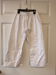 Karate Taekwondo Martial Arts Kids Uniform Set Size 00 -130cm