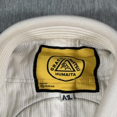 Gracie Humaita Maeda BJJ Gi Jacket Kimono Top Adult A1L White Jiu Jitsu Uniform