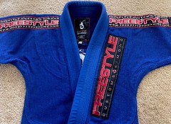 Jiu-Jitsu Freestyle Customs Kimono Blue Jiu Jitsu Gis Size M1