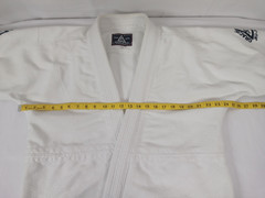 Gracie Brand Jiu Jitsu Official Gi Set White Sz 4/170 A2 BJJ Jacket Pants Belt