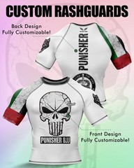 CUSTOM BJJ RASHGUARDS 3 PCS SET EACH