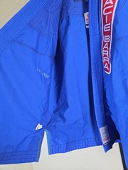 Gracie Barra Limited Edition Ripstop Trainlite Blue Kimono Top Jacket 1 Piece A2
