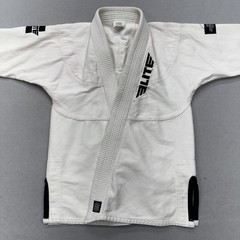 Elite Sports Unisex BJJ Gi Jacket C2 White Pearl Weave Jiu Jitsu MMA Sport