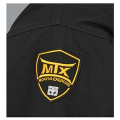 Mooto Uniform Gi Dobok V TaeKwonDo TKD Training Competition KTA WT Logo Black
