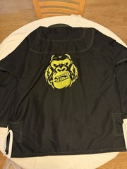 Summo Sports Kong Brazilian Jiu Jitsu BJJ Gi Black Green Size A-5 With Belt EUC