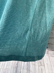 NWT Albino & Preto Logo T-Shirt w/ Mesh Shoulder Detailing – Turquoise – XL