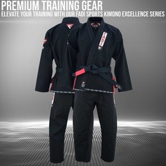 FADI BJJ Gi 450 GSM Pearl Weave Jiu Jitsu Kimono MMA Grappling Uniform