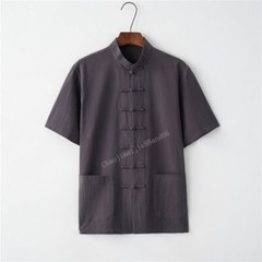 Chinese Tradition Martial Arts uniform Kung Fu Tai chi cotton linen Tang Suit