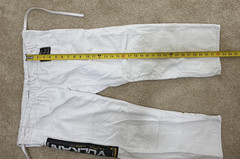 Mens Vulkan The Real Jiu Jitsu White Top Pro A0 Fight Wear Cotton Jacket & Pants