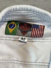 Alex Martins Brazilian Jiu Jitsu Size A0 Martial Arts MMA White/Black