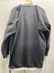 Vintage Taekwondo Martial Arts Karate Black Robe/Jacket W/ Patches