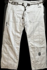 War Tribe Gear Alpha White Jiu Jitsu Gi Set Size A5 BJJ Kimono Sublimated Lining