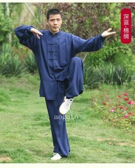 Men’s Cotton Kung Fu Tai Chi Uniform Martial Arts Wushu Taiji Wing Chun Suit