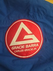 Gracie Barra Wear Jiu Jitsu Blue Ripstop Long Sleeve Kimono Top Youth Size Y6