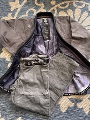 War Tribe Gi Set Womens Smoke W1 Gray Jiu Jitsu Ripstop MMA *No Belt