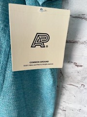 NWT Albino & Preto Logo T-Shirt w/ Mesh Shoulder Detailing – Turquoise – XL
