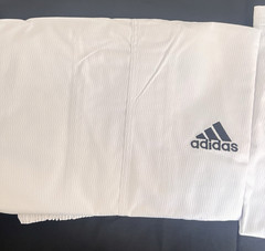 ADIDAS ADI-CHAMP III TAEKWONDO UNIFORM WITH WHITE V-NECK. Size 190