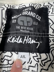 Adult Keith Haring x Moya Brand Gi LIMITED EDITION Rare A1L