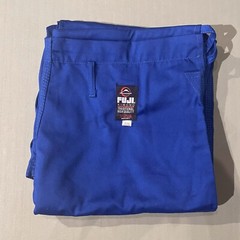 Fuji Judo Gi Pants Blue Double Weave Jiu Jitsu BJJ Karate Various Sizes New