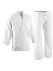 Thapur Sports Elite Double Weave Judo Uniform – White – 700 GSM – 100% Cotton