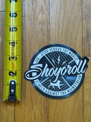 Shoyoroll sticker from original gi release guaranteed authentic 4″ x 4″