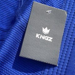Kingz The ONE V2 Kids BJJ Gi Blue M0000 Jiu Jitsu Uniform Catalyst Patch New