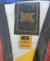 MOOTO MTX Basic Poom Uniform S2 TKD Taekwondo WT Dobok – 120 3xs, Brand New