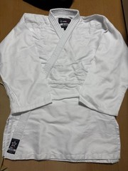 NGSH Judo Gi Set, Size 4, With White Belt,