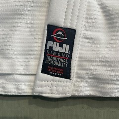 Fuji Judo Gi White Adult and Kids Unisex Includes Judo Belt Judo BJJ Jiujitsu