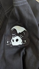 Inverted Gear BJJ Jiu-Jitsu Gi Uniform Set Jacket & Pants Black Size A1S