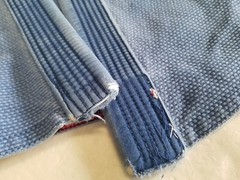 Gracie Barra Equipe Storm Jiu Jitsu Gi Storm Blue No Patches Kimono TOP ONLY A0