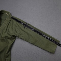 Hawk Jiu Jitsu Kimono Gi Adult A1 Green MMA Pant & Jacket No Belt