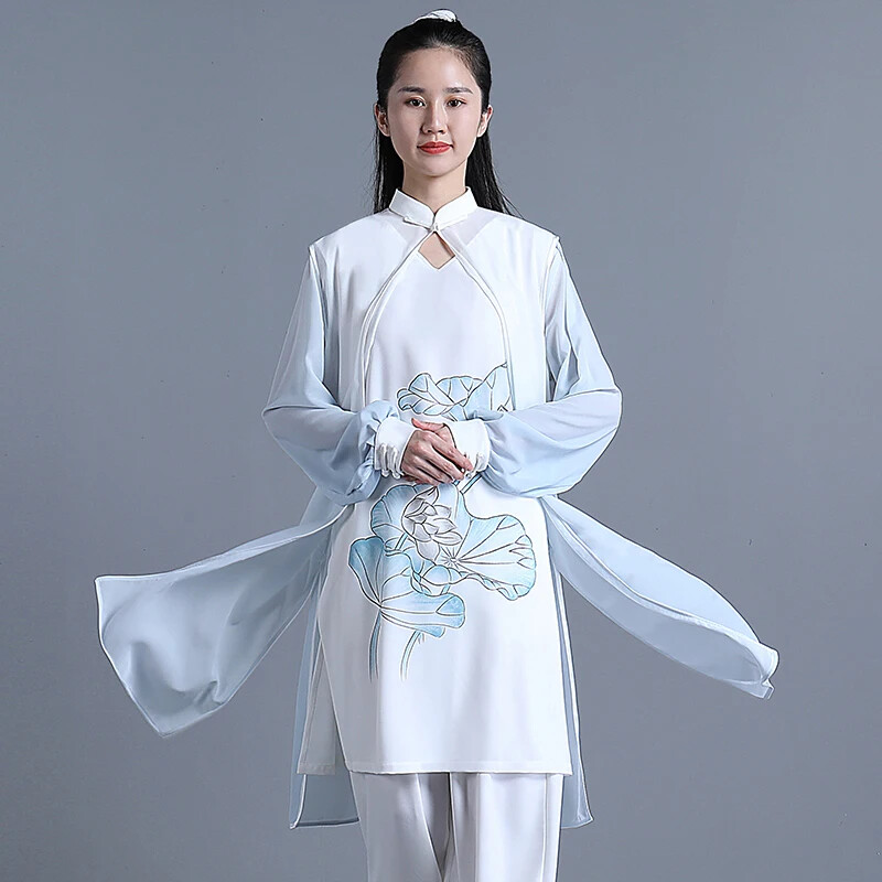 Tai Chi Clothes Women Wushu Clothes Kung Fu Clothes Martial Art Uniform White