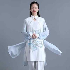 Tai Chi Clothes Women Wushu Clothes Kung Fu Clothes Martial Art Uniform White
