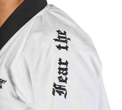 Fuji Sports Fear the Reaper Sekai 2.0 Mens Brazilian Jiu-Jitsu BJJ Gi – White
