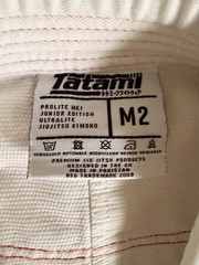 Original Tatami Fightwear Jiu Jitsu gi Kids M2 WHITE