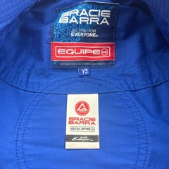 Gracie Barra Jiu Jitsu Gi Top Kids Y2 Blue Equipe GB Edition Ripstop Kimono